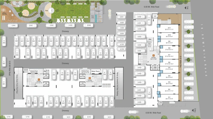 Master Plan of Dhimahi Vrundavan Bliss in Waghodia Road, Vadodara - Image 103283