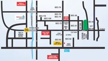 Location of Nirala Estate Phase 2 - Image 63044