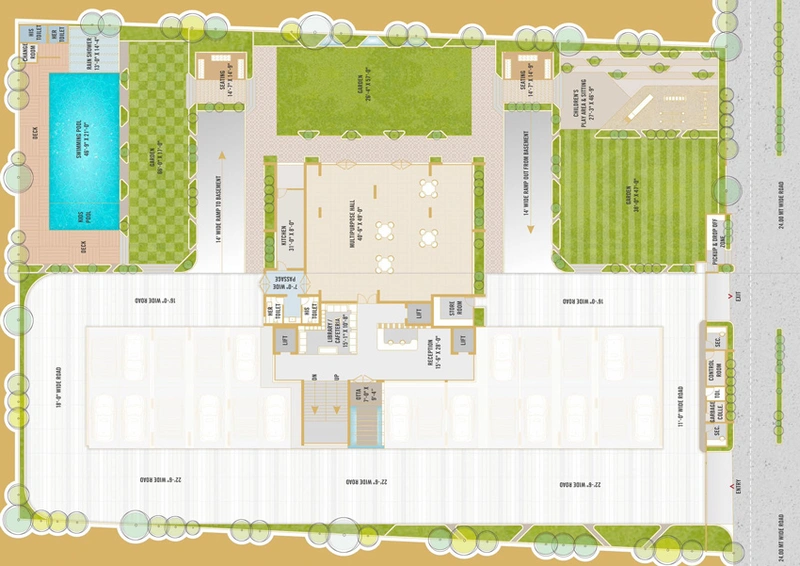Master Plan of Madhuvan Impression in Sevasi, Vadodara - Image 44036