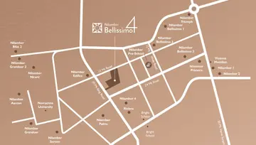Location of Nilamber Bellissimo 4 - Image 1840