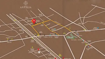 Location of Vraj Green Leaf Antilia - Image 88546