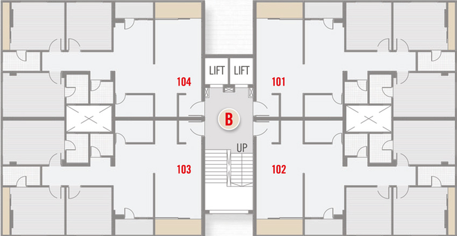 Floor Plan of Madhuvan The Status in Harni, Vadodara - Image 44415