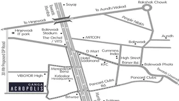 Location of Ganga Acropolis - Image 17678