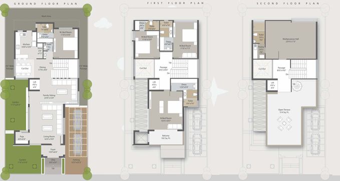 4 BHK House/Villa in Darshanam Celestial in Bhayli Road, Vadodara - Image 699006