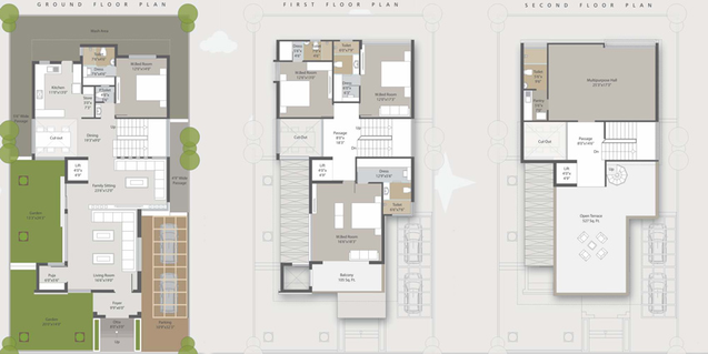 4 BHK House/Villa in Darshanam Celestial in Bhayli Road, Vadodara - Image 699007