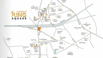 Location of Darshanam King Square - Image 44477