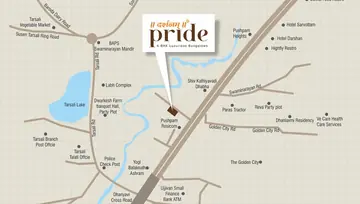 Location of Darshanam Pride - Image 112886