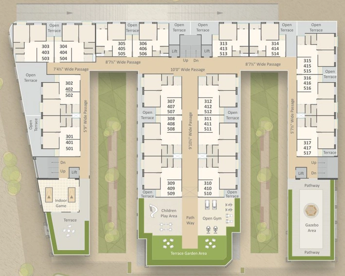 Master Plan of Samruddhi Safalya in Dabhoi Road, Vadodara - Image 44605