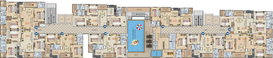 Floor Plan of Gangaa Royal Gravitaz in Vaishali Nagar, Jaipur - Image 87005