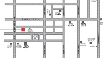Location of Gangaa Royal Gravitaz - Image 87004