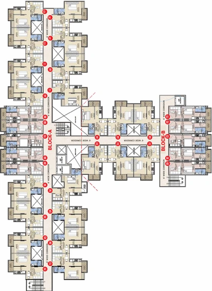 Floor Plan of Sankalp Tatvam in Ajmer Road, Jaipur - Image 1850
