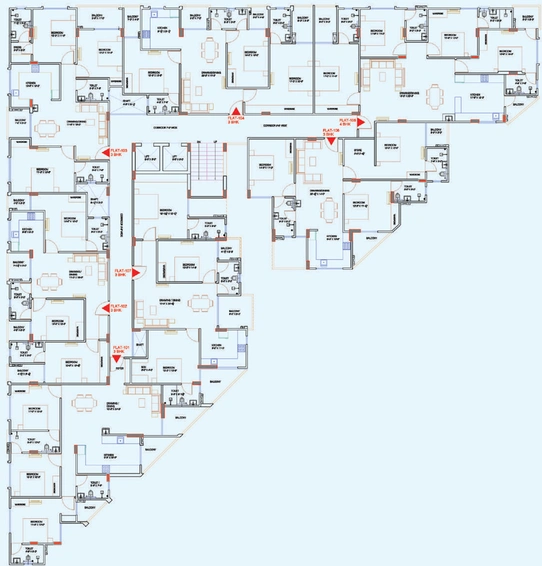 Floor Plan of Elegant Ram Ratna in Swage Farm, Jaipur - Image 1861
