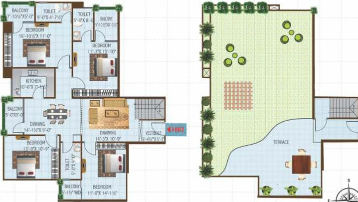 4 BHK Penthouse in SNG Krishnangan in Bani Park, Jaipur - Image 280038