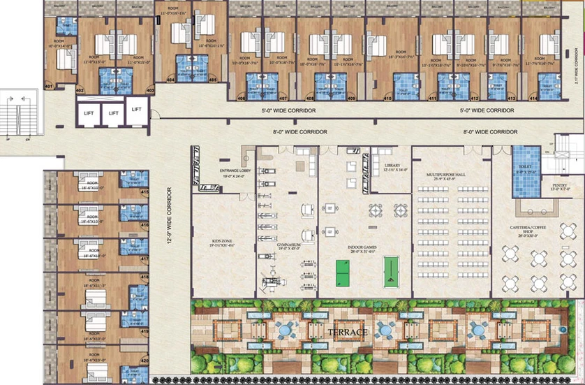 Master Plan of Sankalp The Index in Jagatpura, Jaipur - Image 101016