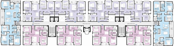Floor Plan of Samanvay Atlantica in Vaishali Nagar, Jaipur - Image 80234