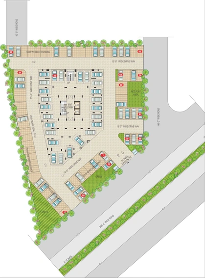 Master Plan of Manglam Dream Avenue in Ajmer Road, Jaipur - Image 51940