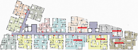 Floor Plan of Platinum Greens in Mansarovar, Jaipur - Image 113344