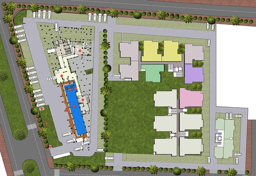 Master Plan of Platinum Greens in Mansarovar, Jaipur - Image 113345