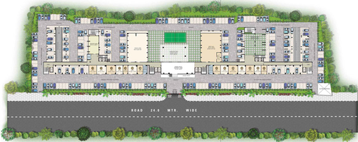 Master Plan of Samanvay The Amelias in Ajmer Road, Jaipur - Image 52044