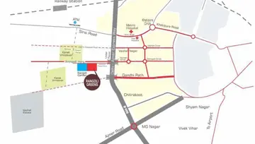 Location of Manglam Rangoli Greens - Image 80253