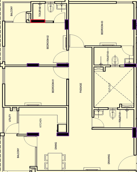 3 BHK Flat in Shubham Shubh Nikunj in Mansarovar, Jaipur - Image 502807