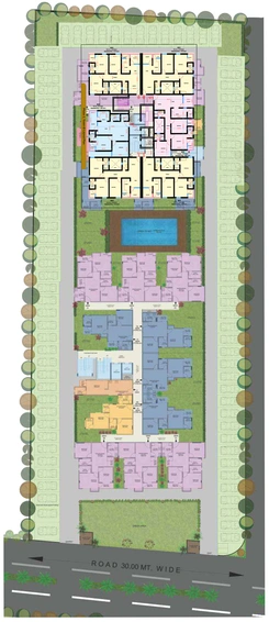 Master Plan of Shubham Shubh Nikunj in Mansarovar, Jaipur - Image 52075