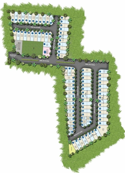Master Plan of Gangaa Royal Exotica in Vaishali Nagar, Jaipur - Image 80266