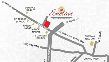Location of SNG Shree Enclave - Image 52145