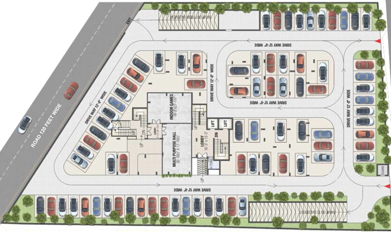 Master Plan of Dhanuka Sunshine Aditya in Vaishali Nagar, Jaipur - Image 80275