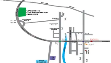 Location of Aarcity Sky Villas - Image 54413