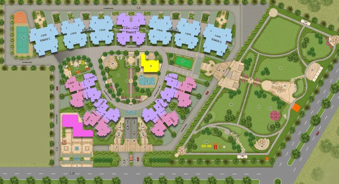 Master Plan of Ace Aspire in Techzone 4, Greater Noida - Image 2006