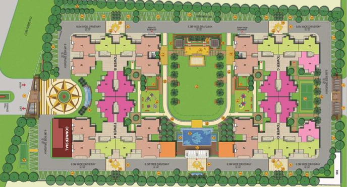 Master Plan of Arihant Ambar in Sector 1, Greater Noida - Image 103714