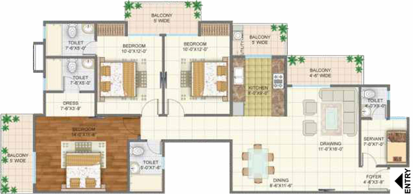 3 BHK Flat in Arihant Arden in Sector 1, Greater Noida - Image 283837