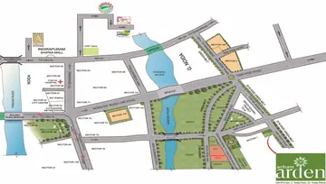 Location of Arihant Arden - Image 2016