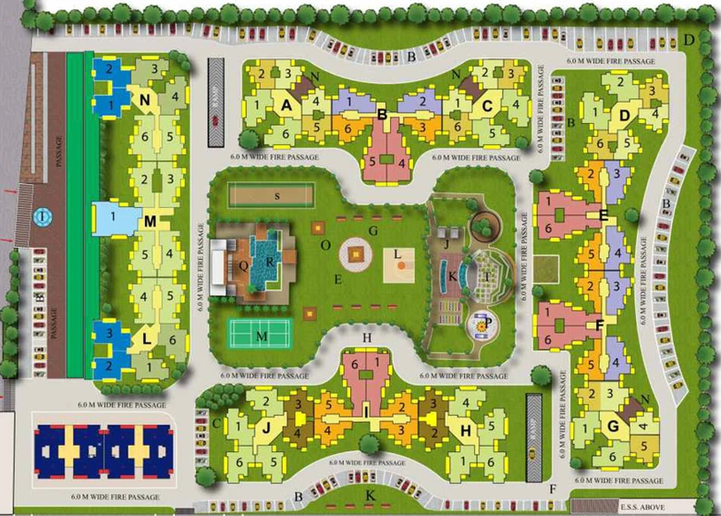 Master Plan of Arihant Arden in Sector 1, Greater Noida - Image 2017
