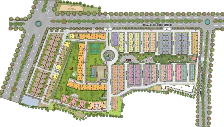 Master Plan of Manglam Aananda in Sanganer, Jaipur - Image 52445