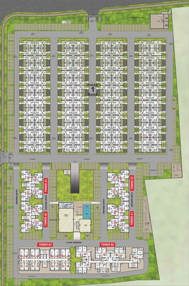 Master Plan of Ashadeep Rainbow in Jagatpura, Jaipur - Image 52515