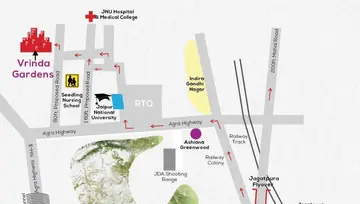 Location of Ashiana Vrinda Gardens - Image 79456