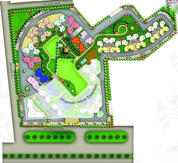Master Plan of Nirala Greenshire in Sector 2, Greater Noida - Image 91736
