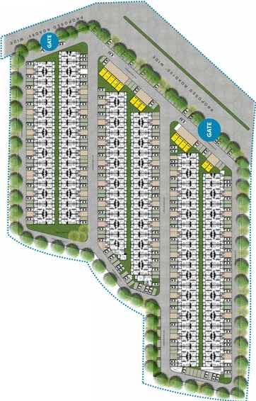 Master Plan of Unique New Town in Jagatpura, Jaipur - Image 52824