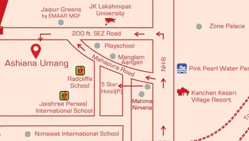 Location of Ashiana Umang Phase 5 - Image 1996