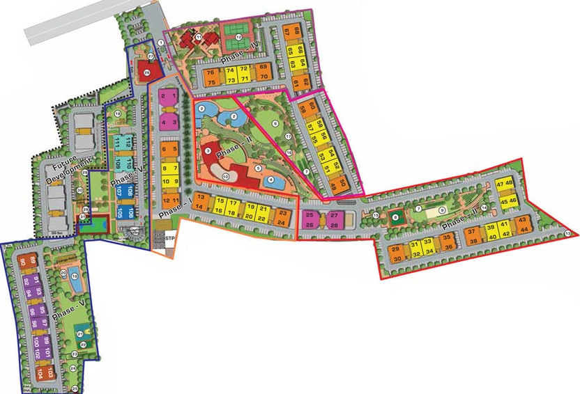 Master Plan of Ashiana Umang Phase 5 in Ajmer Road, Jaipur - Image 1997