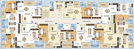 Floor Plan of Aashish Satyam in Mansarovar, Jaipur - Image 52996