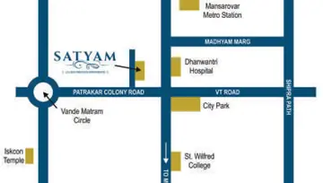 Location of Aashish Satyam - Image 52995