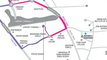 Location of Mahima Panache - Image 2026