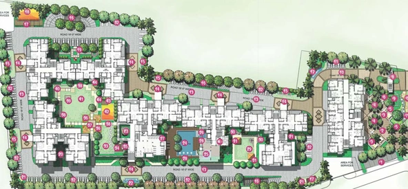 Master Plan of Mahima Panache in Jagatpura, Jaipur - Image 2027