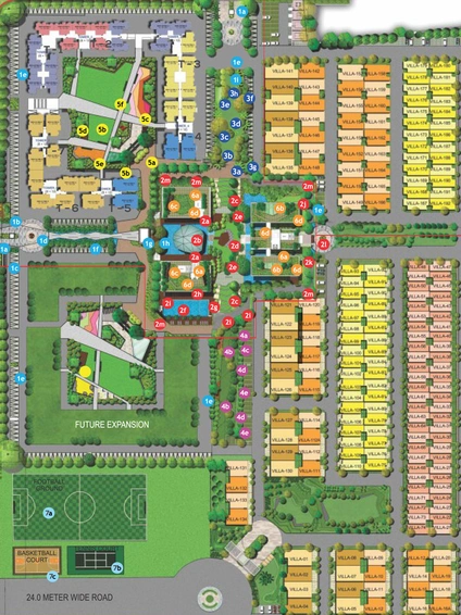 Master Plan of Mahima Sansaar in Sanganer, Jaipur - Image 2042