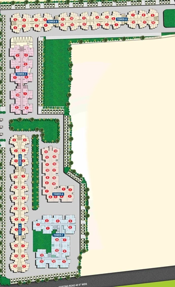 Master Plan of Manglam Aadhar in Vaishali Nagar, Jaipur - Image 80354