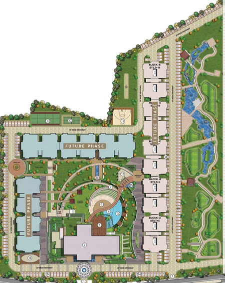 Master Plan of Manglam Garden City in Mansarovar, Jaipur - Image 7501