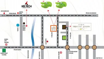 Location of Kumar Imperial Greens - Image 2058